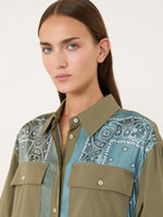 Max Mara Printed twill and poplin shirt dress for Women