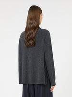 max mara carded wool and cashmere yarn sweater for women