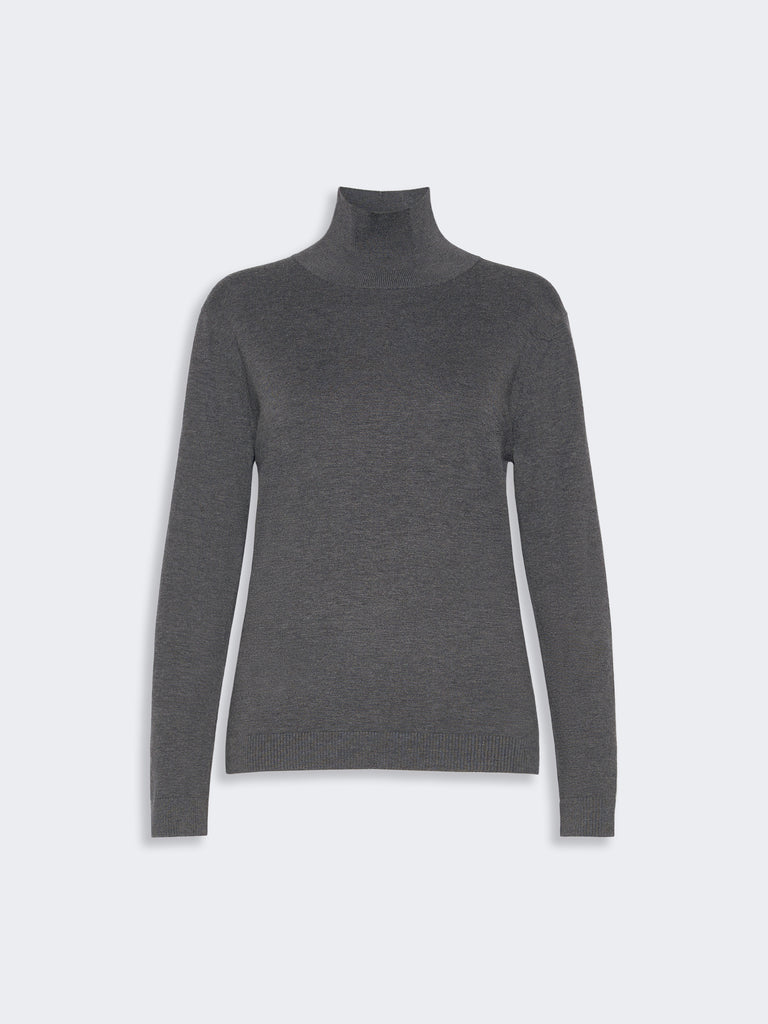 max mara wool and silk knit turtleneck