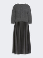 max mara jersey dress with a wool top for women