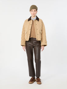 Max Mara Nappa leather trousers for Women