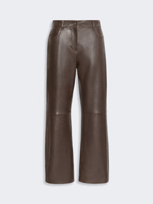 Max Mara Nappa leather trousers for Women