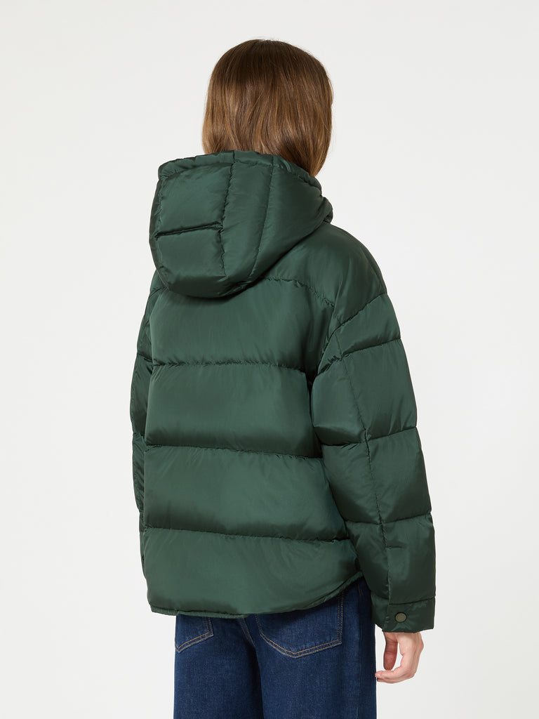 max mara water-repellent technical taffeta down jacket