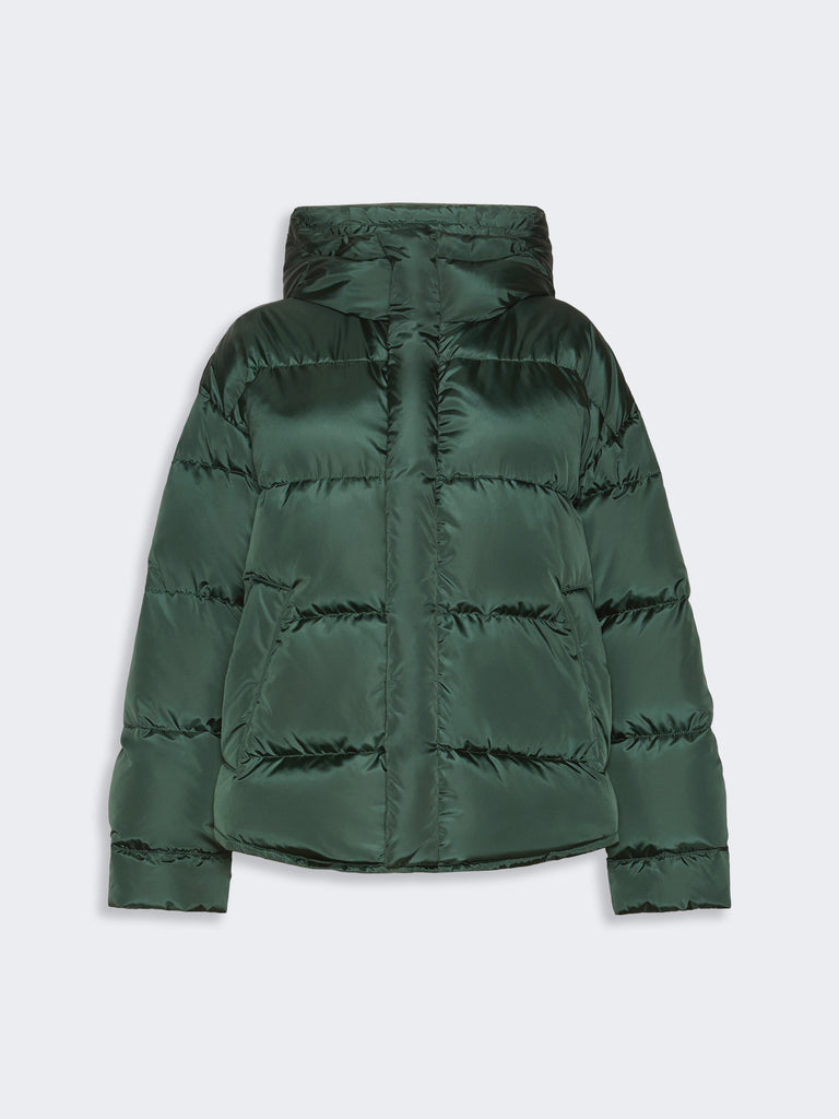 max mara water-repellent technical taffeta down jacket