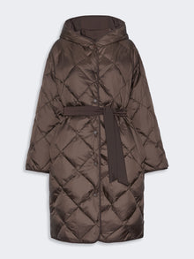 max mara reversible down jacket in technical twill for women