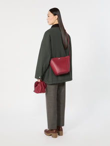 max mara smooth leather bucket bag for women
