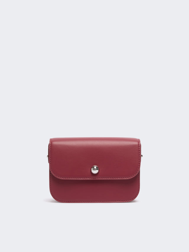 max mara smooth leather flap bag for women