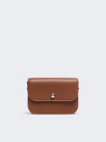 max mara smooth leather flap bag for women