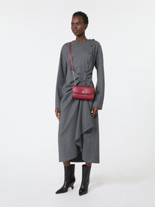 Max Mara Smooth leather wallet chain bag for Women