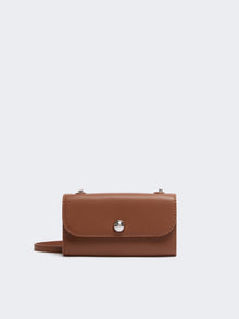 max mara smooth leather wallet chain bag for women