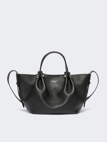 max mara small textured leather tote bag for women