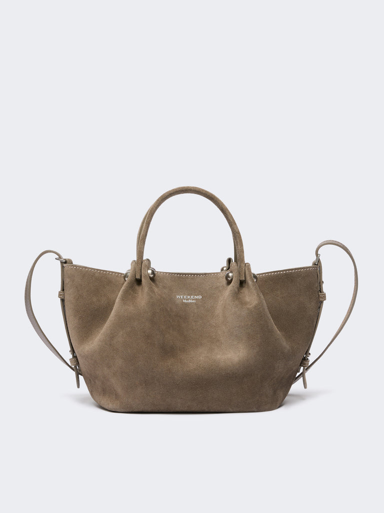 max mara small suede tote bag