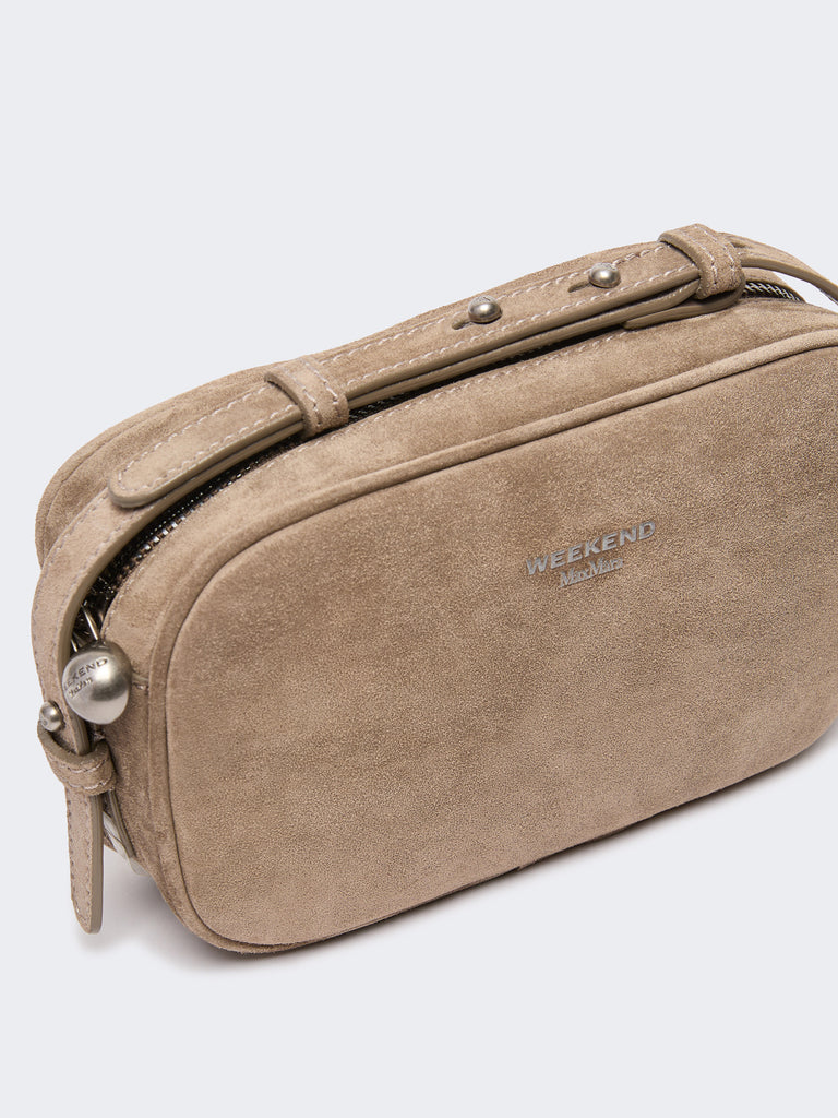 max mara small suede camera bag