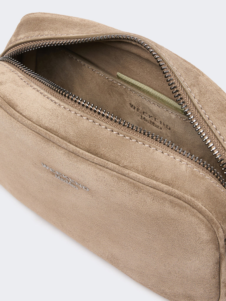 max mara small suede camera bag