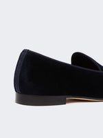 max mara cotton velvet moccasins for women