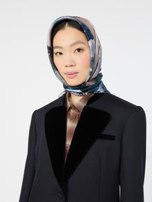 Max Mara Printed silk oversized scarf for Women