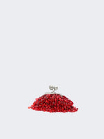 Nano Pasticcino Bag With Gemstones for Women - Coral - Max Mara UAE