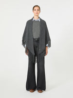 Max Mara Fringed wool shawl for Women