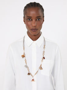 Max Mara Chain necklace with charms for Women