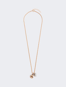 max mara long necklace with pendants for women