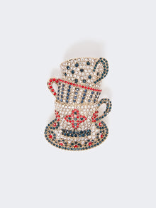 Max Mara Rhinestone brooch for Women