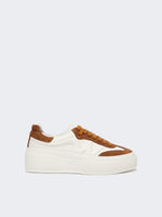 max mara leather platform trainers for women