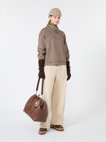 max mara jersey hooded sweatshirt for women