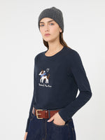 Max Mara Long-sleeved jersey T-shirt for Women