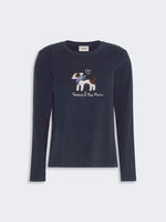 Max Mara Long-sleeved jersey T-shirt for Women
