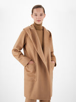 max mara camel colour robe coat for women