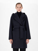 max mara camel colour robe coat for women