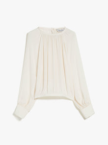 Silk crepon shirt