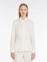 max mara silk charmeuse shirt for women