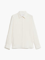 max mara silk charmeuse shirt for women