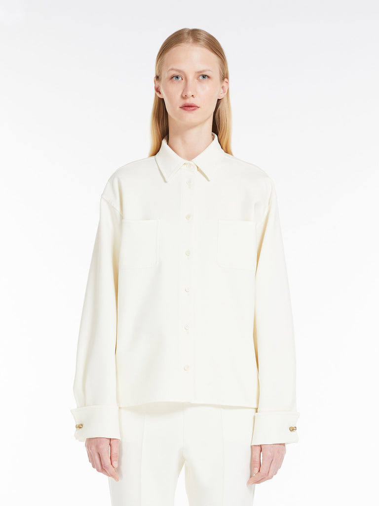 Wool overshirt
