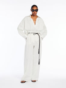 Cotton and silk soft shirt