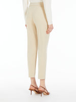 max mara viscose jersey trousers for women