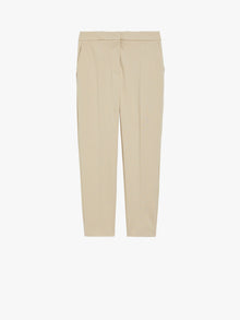 Viscose Jersey Trousers for Women - Beige - Max Mara UAE