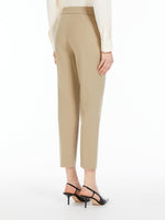 Viscose jersey trousers