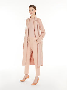 max mara viscose jersey trousers for women