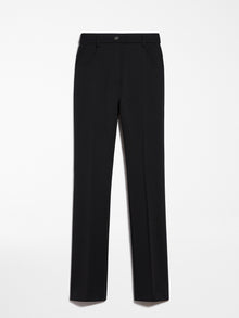 Stretch jersey trousers