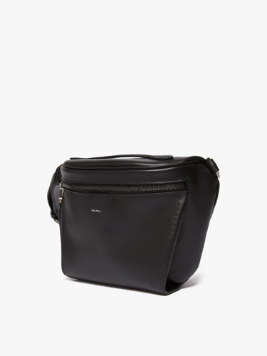 Large leather Archetipo belt bag