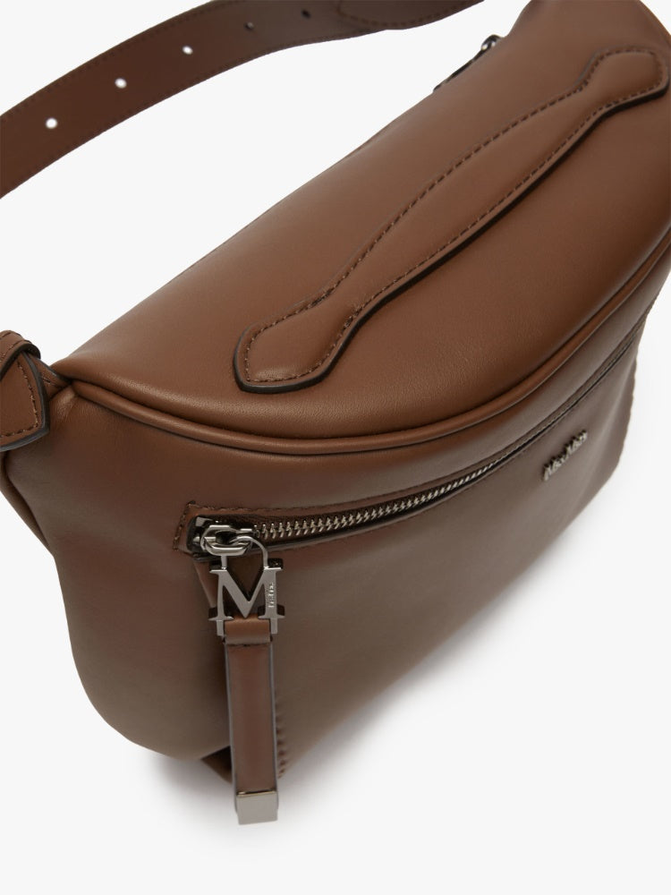 Large leather belt bag hot sale