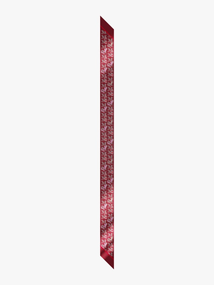 Printed silk bandeau