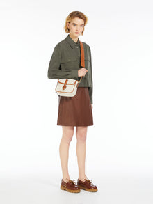 Pocket-detail poplin shirt
