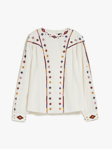 Cotton sable blouse