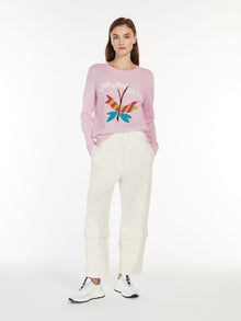 Cashmere crew-neck sweater