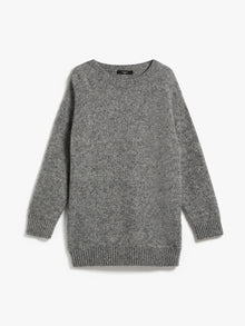 Soft pullover in alpaca and cotton