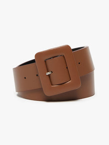 Nappa leather belt