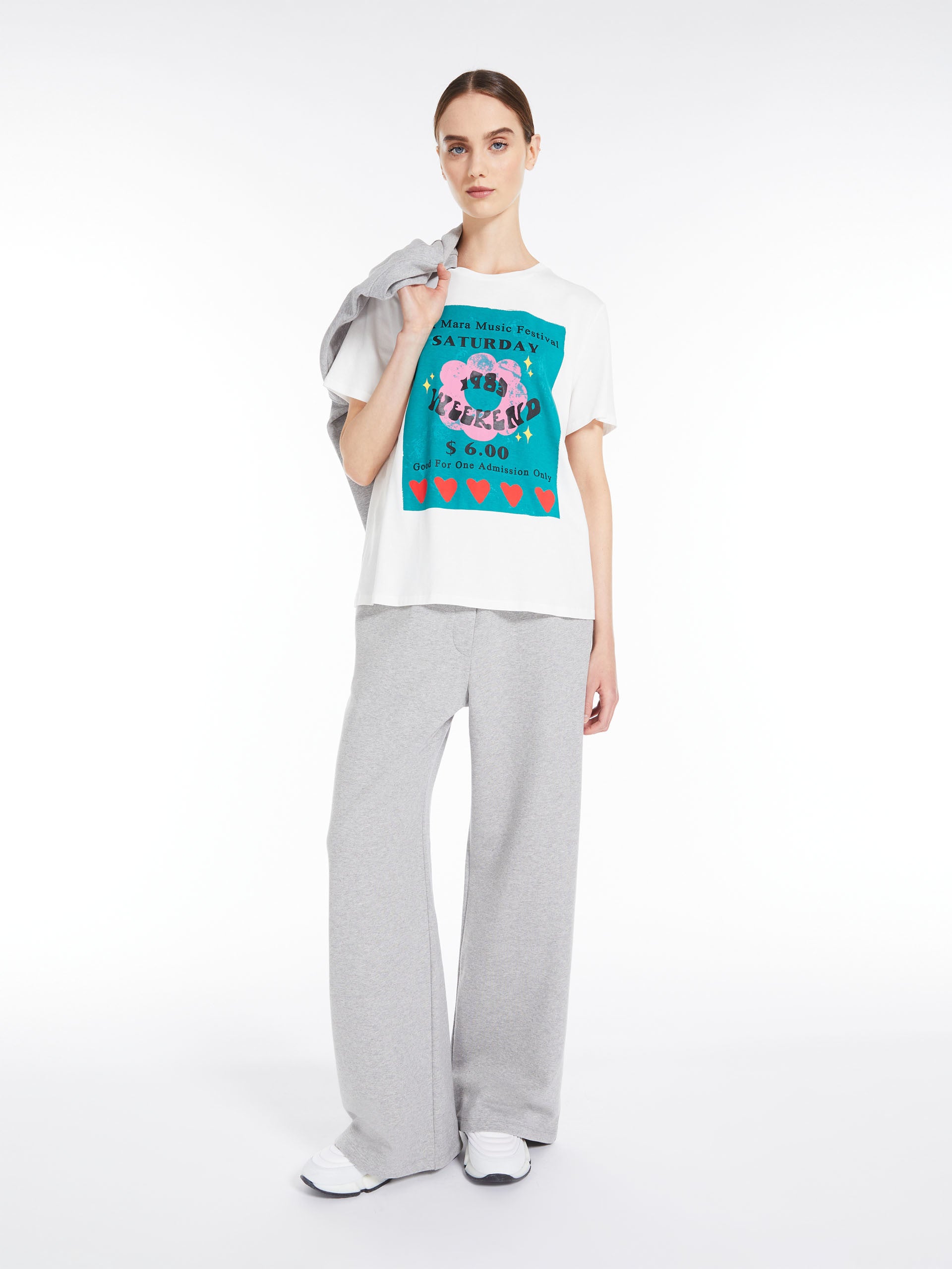 Printed jersey T-shirt